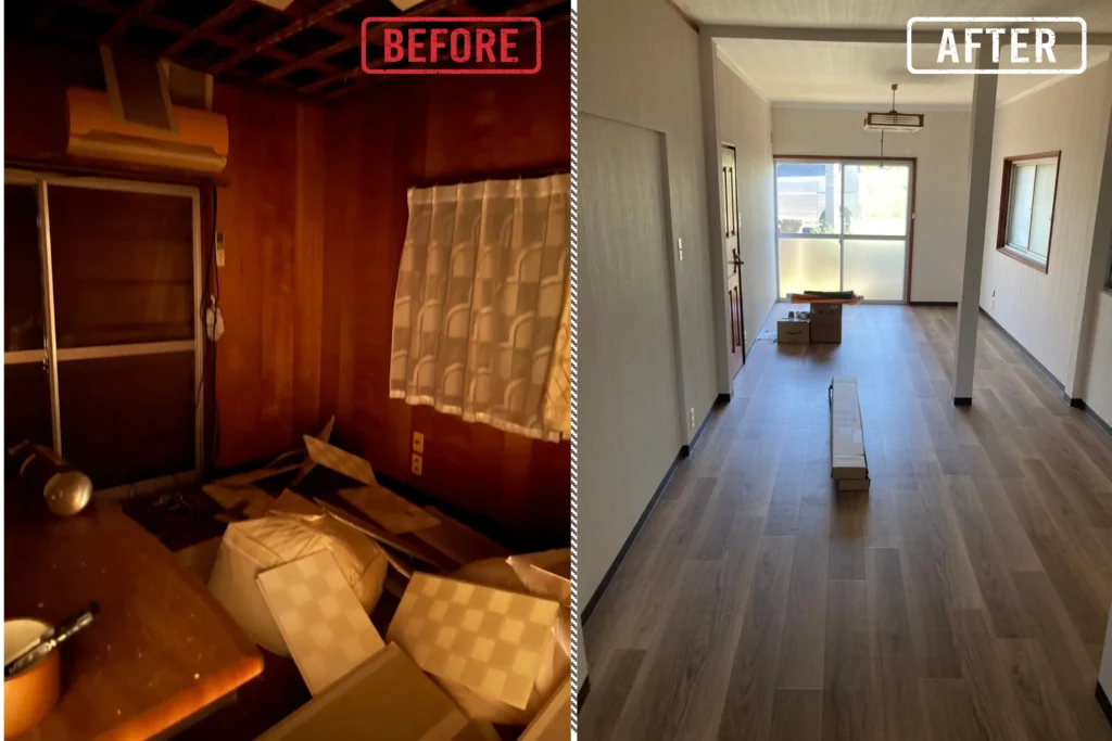 リビングのリフォーム